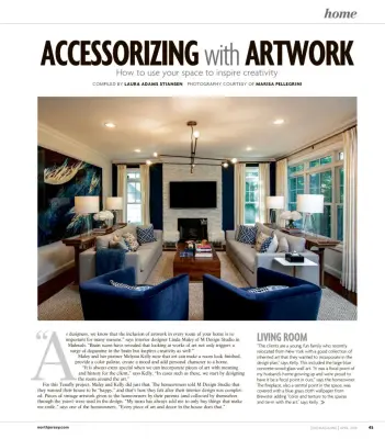 Bergen's Finest Magazine — Interior Design & Decorating project by Melyssa Kelly Interior Design