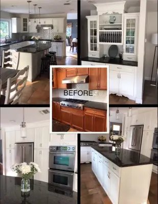 Budget-Friendly Kitchen Makeover by Romancing The Home Interiors