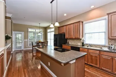 CONTRACT SECURED IN 4 WEEKS!!! following STAGING FOR SALE in Huntersville — Interior Design & Decorating project by R.D. London Studios