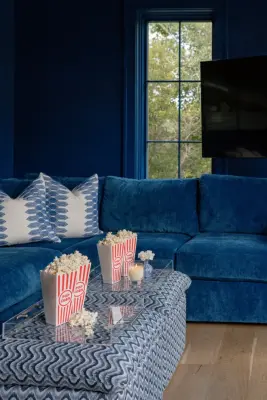 Azure Chamber — Interior Design & Decorating project by Low Country Luxe