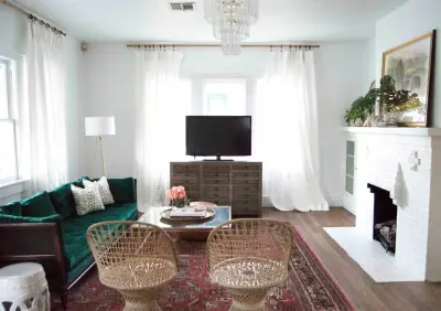 Eclectic Lounge Space — Interior Design & Decorating project by Scout Studios