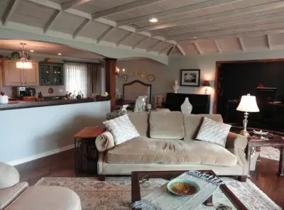 Bouchier Lounge and Dining Area — Interior Design & Decorating project by HD Designs
