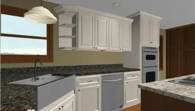 Rural Home Renovation — Custom Cabinets & Cabinetry project by Architecturally Designed Cabinetry Inc.
