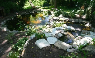 Pond — Landscape Construction project by Indian Run Landscaping II, LLC