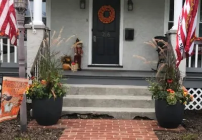 Seasonal Planters — Landscape Construction project by Indian Run Landscaping II, LLC