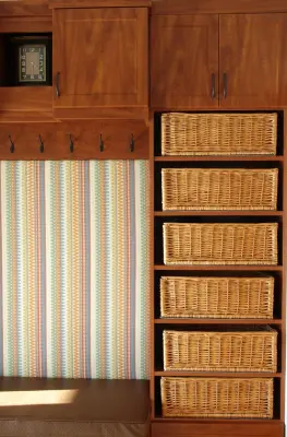 Hallway Storage Units by Rylex Custom Cabinetry And Closets