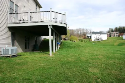 Patio, steps and garden wall — Landscape Construction project by Indian Run Landscaping II, LLC