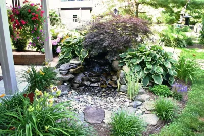 Pond 4 — Landscape Construction project by Indian Run Landscaping II, LLC