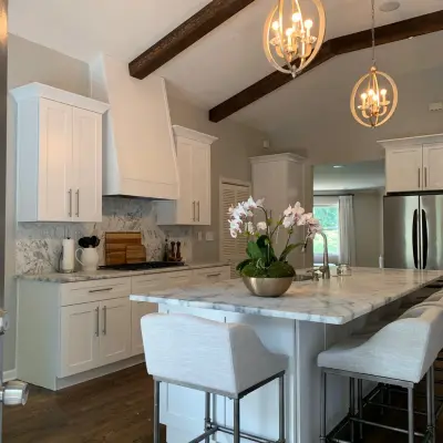 Shaker-inspired kitchen — Custom Cabinets & Cabinetry project by Capital Design Cabinetry