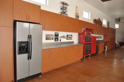 Garage Storage Units — Custom Cabinets & Cabinetry project by Stone Ridge Cabinets