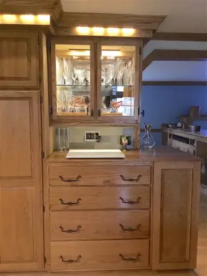 Renovating the kitchen with original cabinetry — Custom Cabinets & Cabinetry project by Butler Restorations LLC