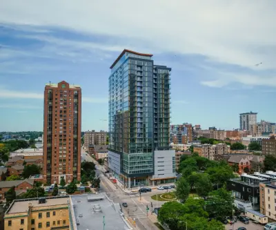 Elevated Timber Tower Luxury Residences — Custom Cabinets & Cabinetry project by Tad Hellmann Design