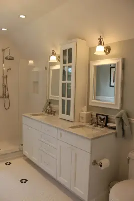 Ballard Classic Bathroom by Savvy Cabinetry Design Interiors
