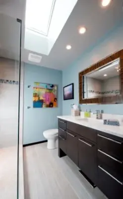 Modern Bathroom Renovation by Legacy Kitchens