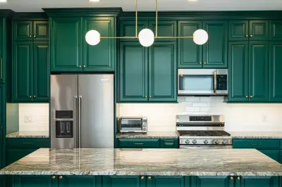 Jade Allure — Custom Cabinets & Cabinetry project by Kline Cabinetmakers, LLC