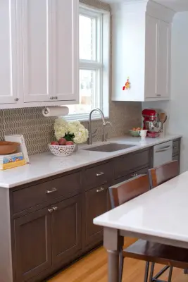 Des Moines Elegantly Transformative — Custom Cabinets & Cabinetry project by Minnesota Cabinets, INC