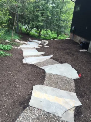 IronWoodStone - Sidewalk & Pathway Installation in South Lyon, MI