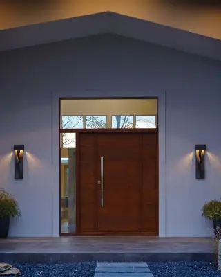 Hubbardton Forge Illumination — Custom Cabinets & Cabinetry project by Burns