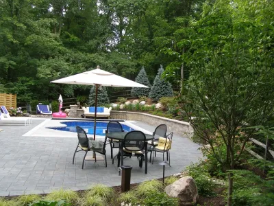 Pool Gardens by J.R. Thomas Landscaping, Inc.