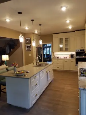 Light-Colored Kitchen Cabinets — Custom Cabinets & Cabinetry project by Deutsch Design LLC