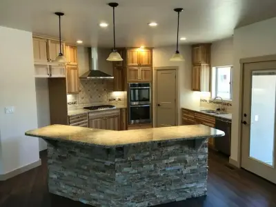 Home Kitchen and Bathroom Renovation — Custom Cabinets & Cabinetry project by Whitewolf Cabinets