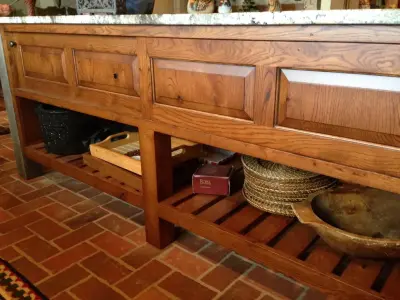 Rustic White Oak Kitchen — Custom Cabinets & Cabinetry project by Otis & Company