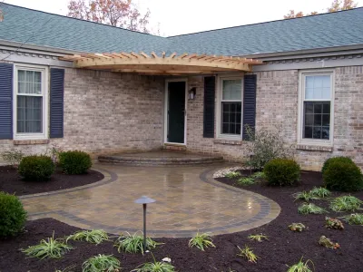 Ranch Walkway Upgrade — Landscape Construction project by J.R. Thomas Landscaping, Inc.
