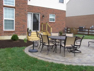 Small Patio Upgrade — Landscape Construction project by J.R. Thomas Landscaping, Inc.