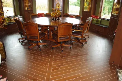 Classic Dining Room Expansion — Custom Cabinets & Cabinetry project by Architecturally Designed Cabinetry Inc.