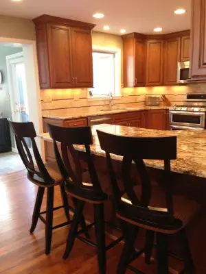 Lovely Cherry Kitchen — Custom Cabinets & Cabinetry project by Legacy Kitchens