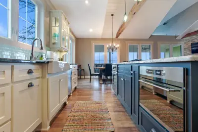 Cottage Kitchen by the Lake — Custom Cabinets & Cabinetry project by Healey Custom Cabinetry LLC
