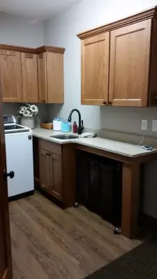 Laundry Spaces — Custom Cabinets & Cabinetry project by Davisson & Son Millwork