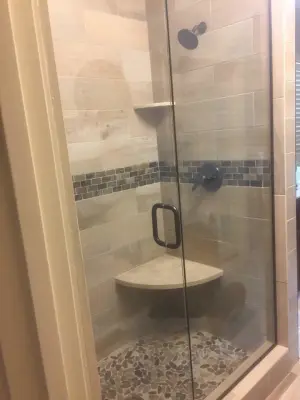 Madisonville Primary Bath — Custom Cabinets & Cabinetry project by Cabinets By Design
