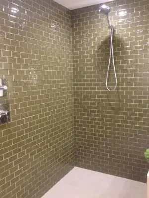 Marshall Contemporary Master and Guest Bathroom — Custom Cabinets & Cabinetry project by Minnesota Cabinets, INC
