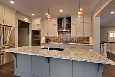 Relocate a Short Distance — Custom Cabinets & Cabinetry project by Standale Home Studio