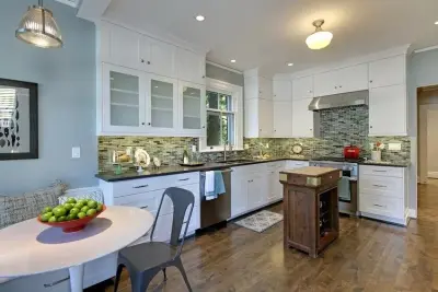 Fort Lawton's Officer's Row — Custom Cabinets & Cabinetry project by Savvy Cabinetry Design Interiors