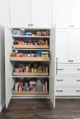 Food Storage — Custom Cabinets & Cabinetry project by Classy Closets