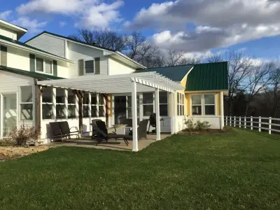 Vinyl Arbor — Custom Cabinets & Cabinetry project by Spahn & Rose Lumber Co.