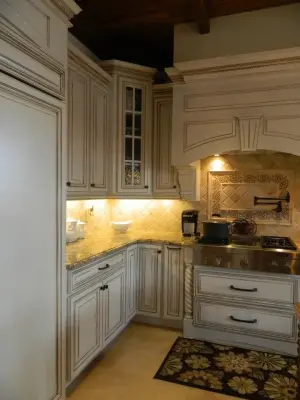 Mediterranean Kitchen of Providence — Custom Cabinets & Cabinetry project by Cabinets By Design