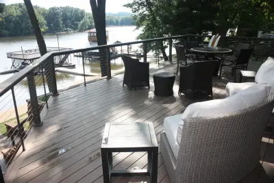 Unwind by the River — Custom Cabinets & Cabinetry project by Spahn & Rose Lumber Co.