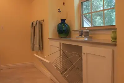 Restroom Remodeling — Custom Cabinets & Cabinetry project by Baths And Rooms By Denise