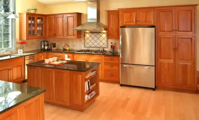 Radiant Kitchen Makeover — Custom Cabinets & Cabinetry project by American Homestead Kitchens Ltd