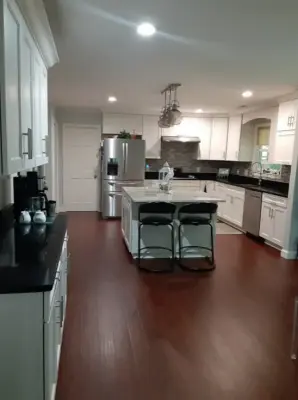 The Kitchen at The Landings 2 — Custom Cabinets & Cabinetry project by Reliance Cabinetry