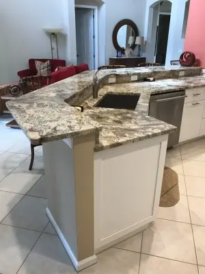 The Porch — Custom Cabinets & Cabinetry project by Cornerstone Builders Of SWFL