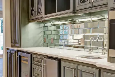 Tile Project — Custom Cabinets & Cabinetry project by Jim Owens Flooring & Cabinets