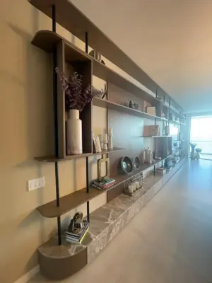 Marble-drawer wall unit — Custom Cabinets & Cabinetry project by Build That Way