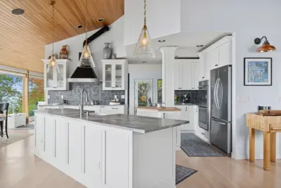 White Shaker Renovation — Custom Cabinets & Cabinetry project by Signature Design & Cabinetry LLC