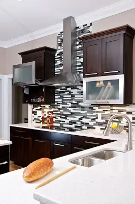 Contemporary Kitchen in Williamsburg — Custom Cabinets & Cabinetry project by Buckeye Cabinet & Supply, Inc.