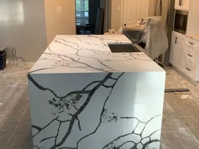 Calacatta Tempest — Countertop Installation Services project by E Morales Granite