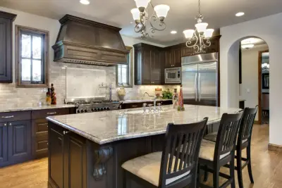 Culinary Space — Countertop Installation Services project by Midwest Tile, Marble & Granite